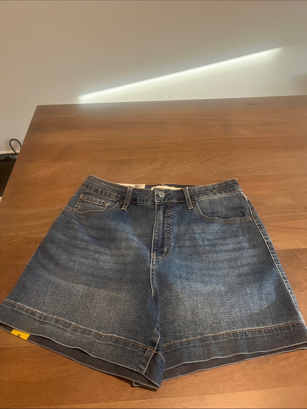 Rebecca Minkoff Dark Blue Denim High-Rise 90’s Shorts Sz 8 NWT